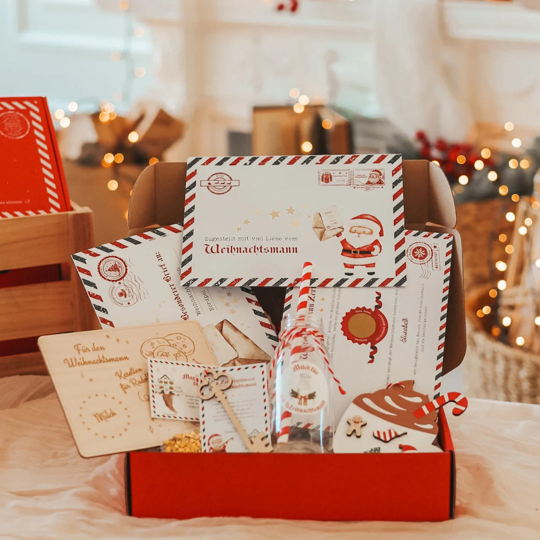 Set: Magische Weihnachtsmann-Box + Elfen-Set + Adventskalender