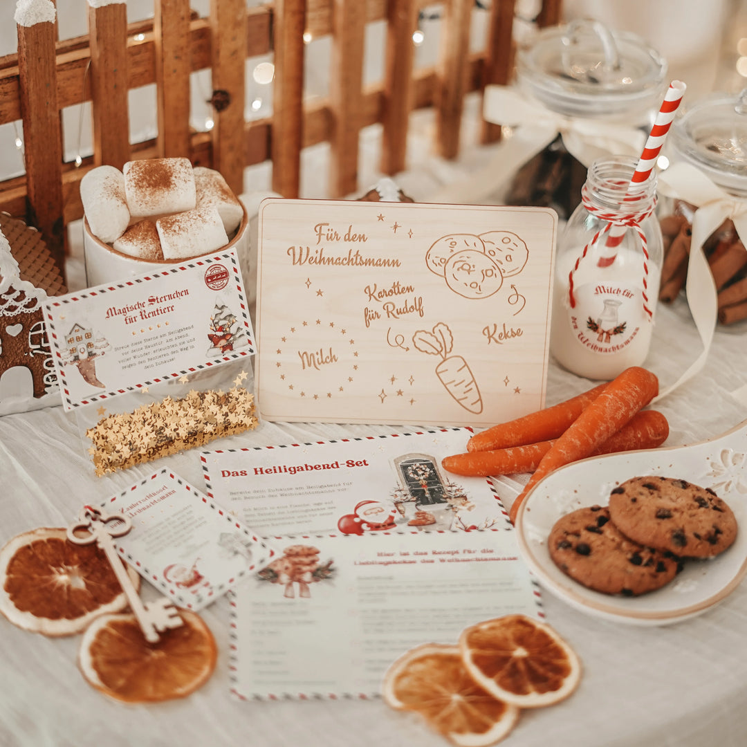 Set: Magische Weihnachtsmann-Box + Elfen-Set + Adventskalender