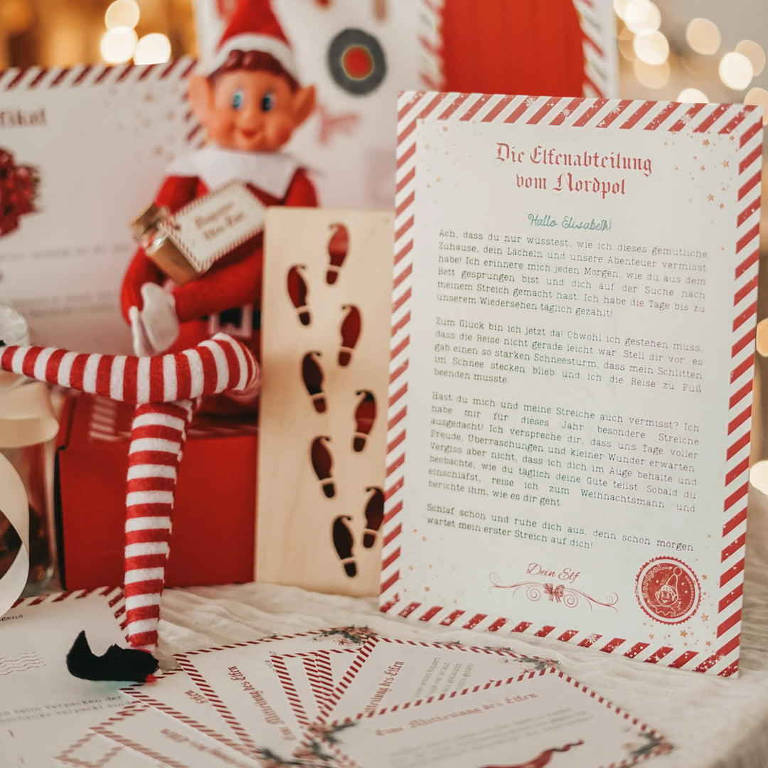 Set: Magische Weihnachtsmann-Box + Elfen-Set + Adventskalender