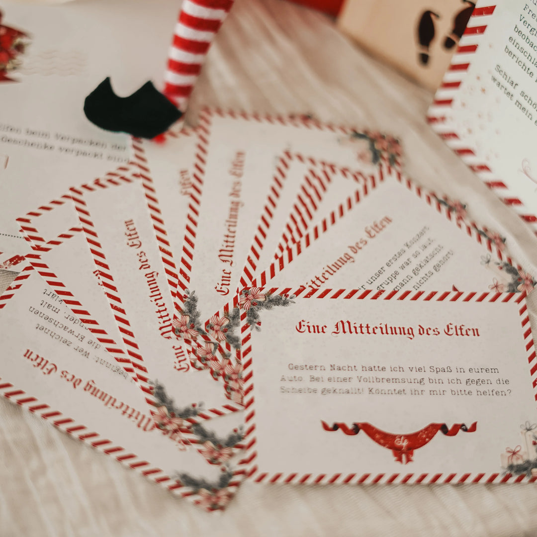 Set: Magische Weihnachtsmann-Box + Elfen-Set + Adventskalender