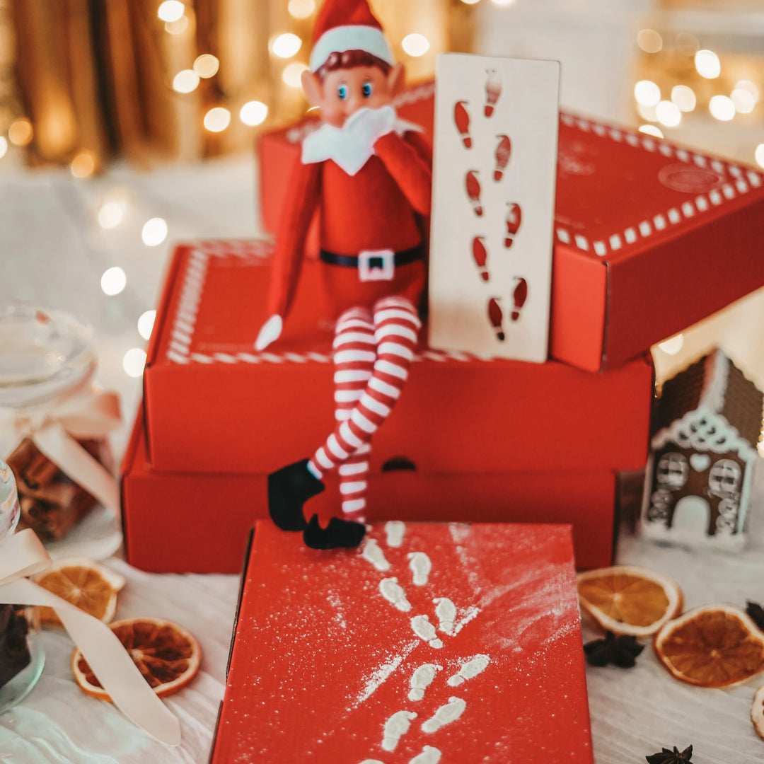 Set: Magische Weihnachtsmann-Box + Elfen-Set + Adventskalender