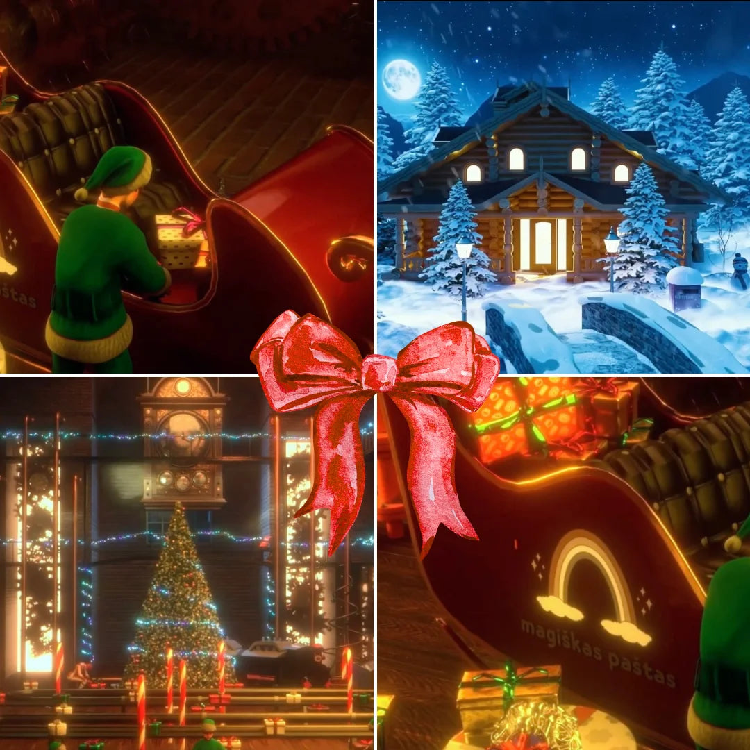 Persönliches Video vom Weihnachtsmann